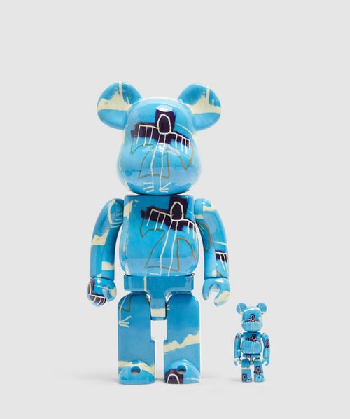 BE@RBRICK JEAN-MICHEL BASQUIAT 100％&400％