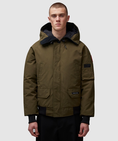 Shop Canada Goose Chilliwack Bomber Jacket In Military Green