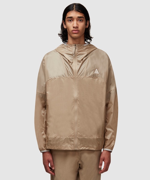 Nike Acg Cinder Cone Jacket In Khaki/(summit White)