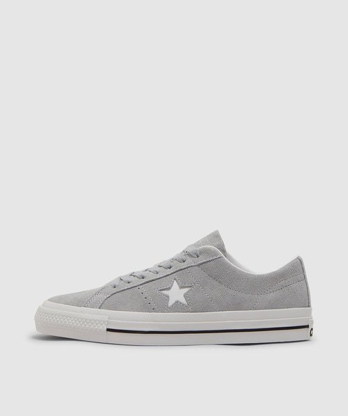 Converse Cons One Star Pro Fall Tone Sneakers In Wolf Grey/white/black