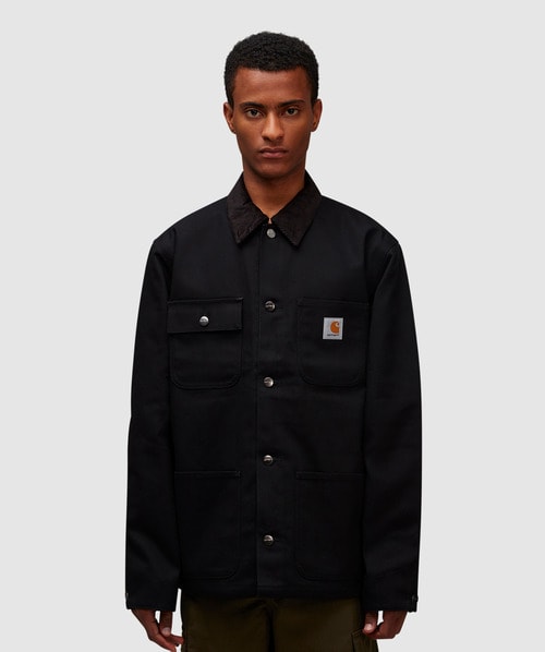 Shop Carhartt Michigan Coat In Black / Black