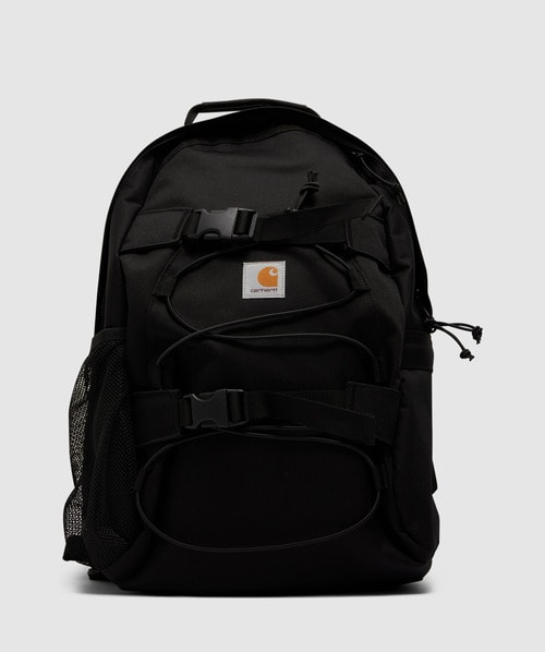 Carhartt Wip Kickflip Poly Canvas Backpack In Black