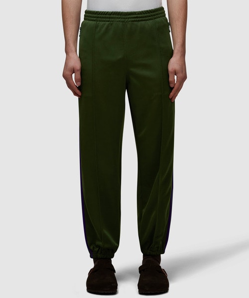 Needles - Poly smooth zipped track pant