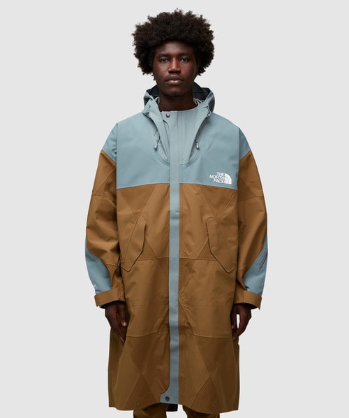 The North Face X Special Projects X Undercover Geodesic Shell Jacket In Sepia Brown-concrete Grey