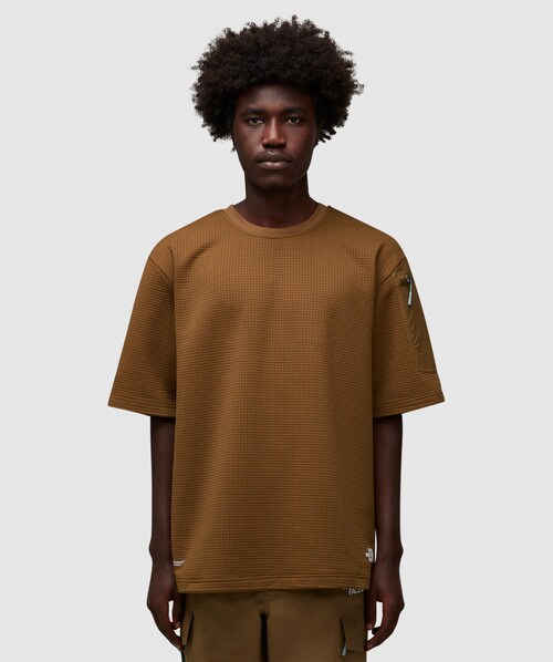 The North Face X Special Projects X Undercover Dotknit T-shirt In Sepia Brown