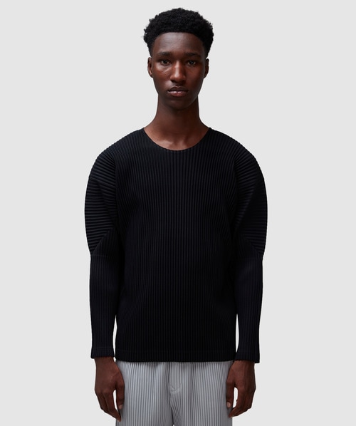 Issey Miyake Brown Monthly Color January Long Sleeve T-shirt In Black