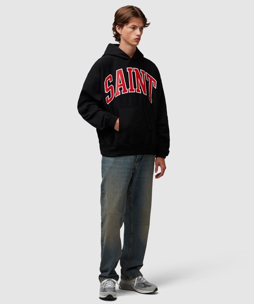 Saint MXXXXXX Arch saint hoodie | BLACK | SEVENSTORE