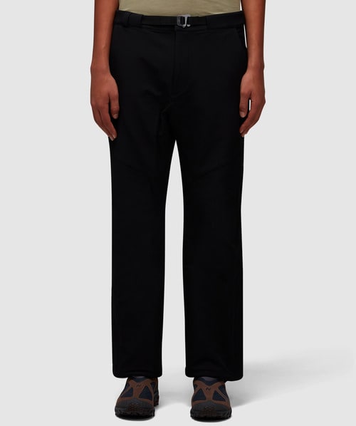 Roa Belted Straight-leg Trousers In Black