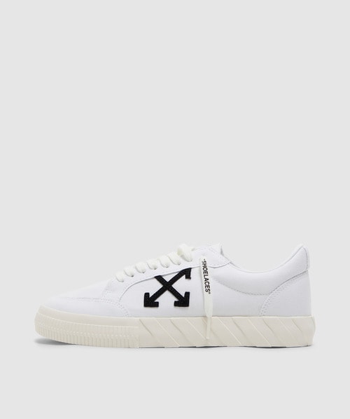 Off-White c/o Virgil Abloh Vulc Low-top Canvas Trainers in White