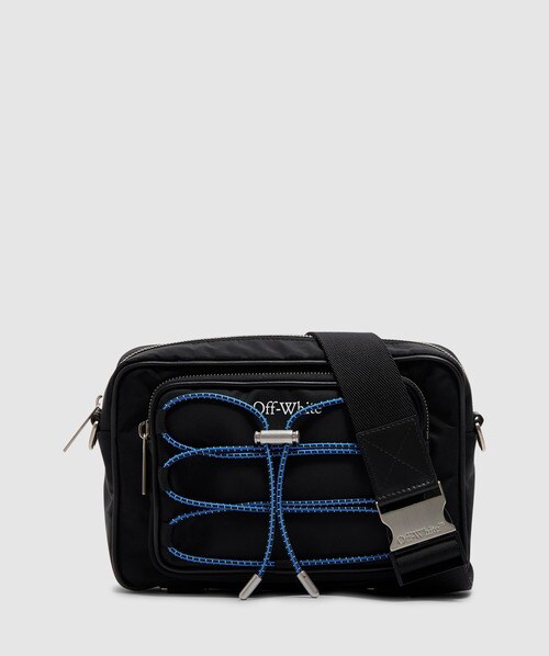 Off White C/o Virgil Abloh Courrier Camera Bag In Black