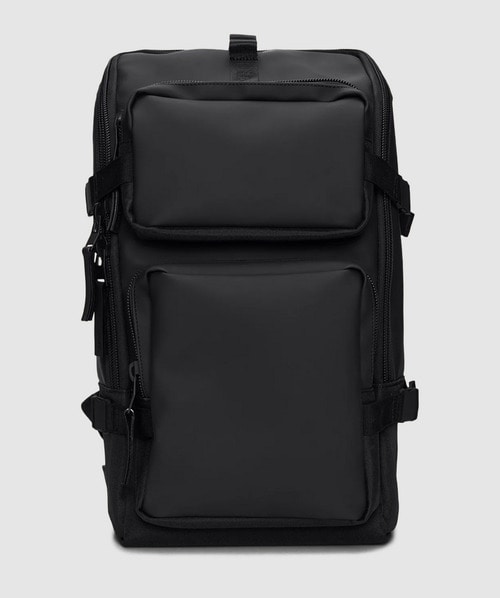 Rains Trail Cargo Backpack In Black
