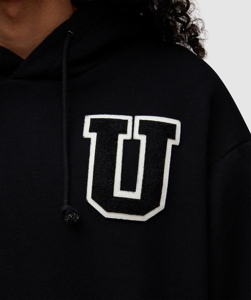 Undercover U side zip hoodie | BLACK | SEVENSTORE