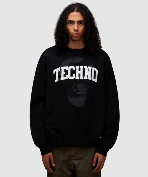 Shop Undercover Techno Sweatshirt In Black