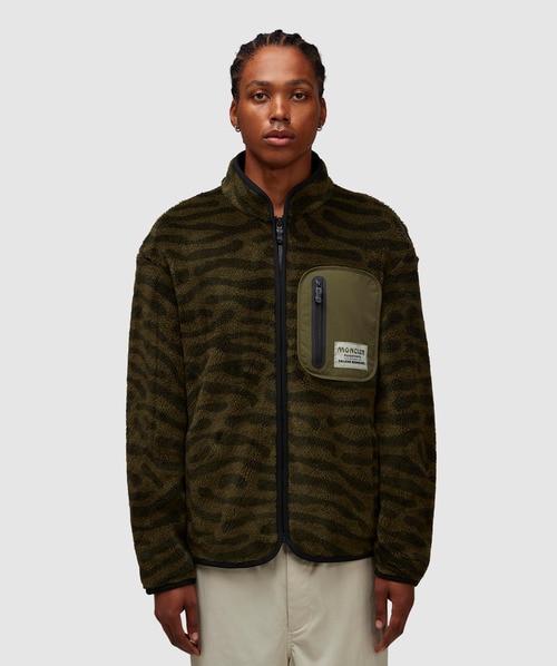 Burberry - Monogram Fleece Jacquard Jacket