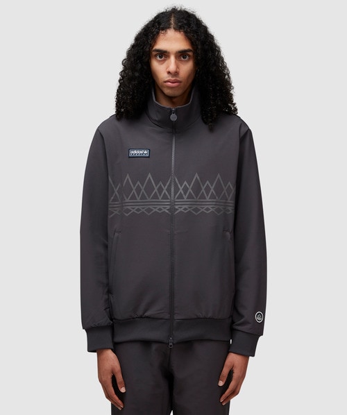 Adidas Originals By Spezial Suddel Track Top In Utility Black