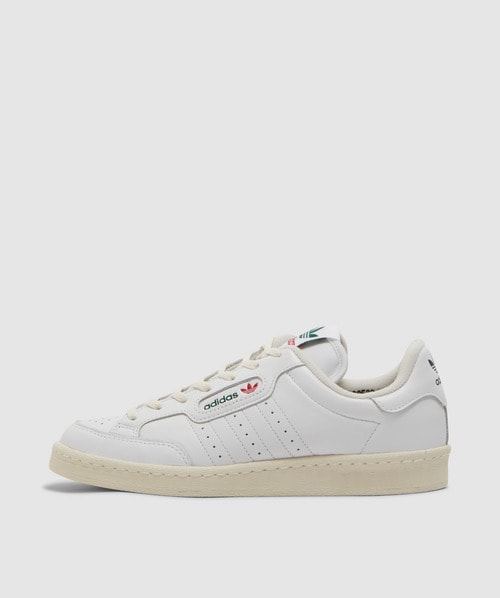 Adidas Originals By Spezial Englewood Spzl Sneaker In Ftwr White/off White/dark Green