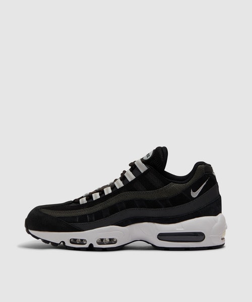 Nike Air Max 95 Black/pure Platinum 运动鞋 In Black/pure Platinum-anthracite