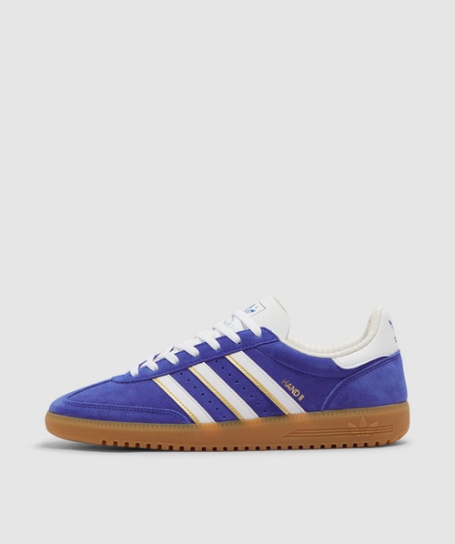 Shop Adidas Originals Hand 2 Sneaker In Selubl/ftwwht/magold