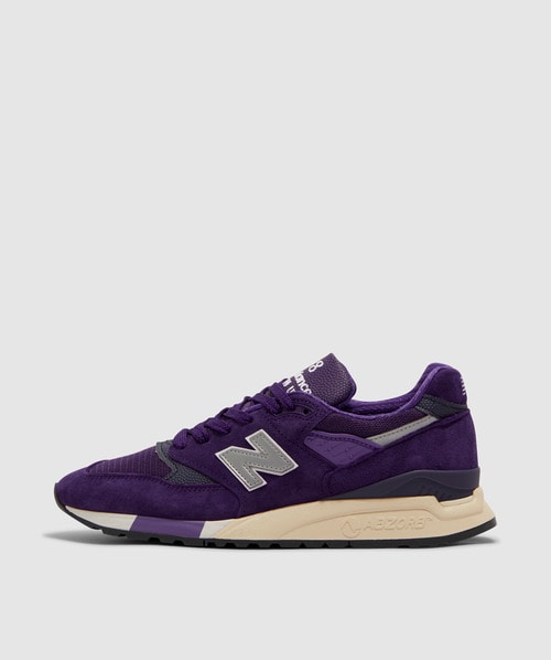 New Balance Made In Usa 998 Sneakers Plum In Purple/grey