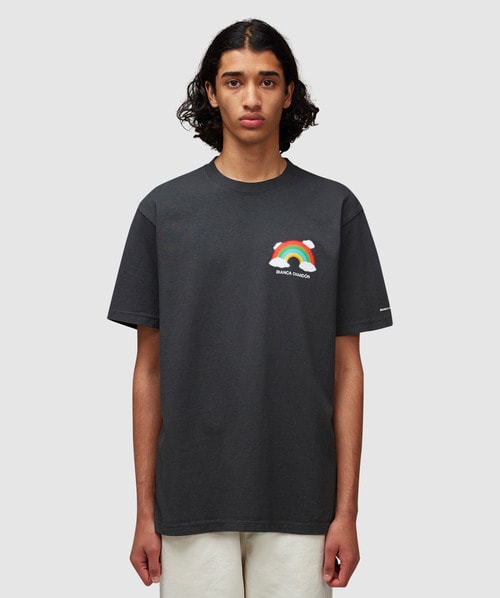 Bianca Chandon Cloudy Rainbow T-shirt In Vintage Black