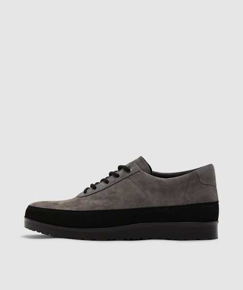 Tarvas Explorer Suede Sneaker In Dark Grey