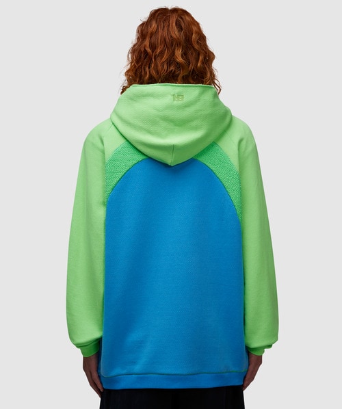 ERL｜HOODIES/SWEATS (Rainbow Hoodie Knit - Blue (ERL07T0 ERL: Men's Rainbow Hoodie Knit (Blue) | DSMNY E-SHOP