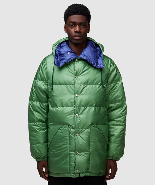 Beams Expedition Down Parka Ii Jacket In Kale