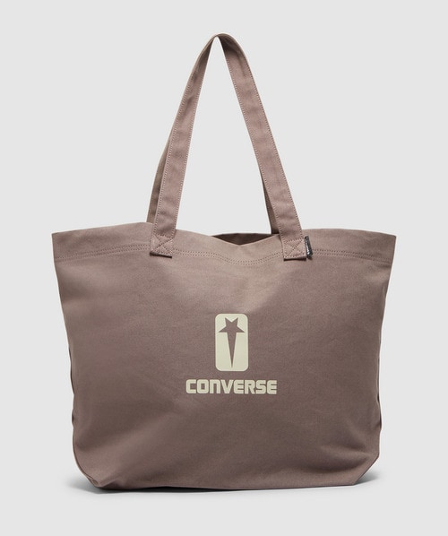 Rick Owens X Converse Drkshdow Tote Bag In Grey