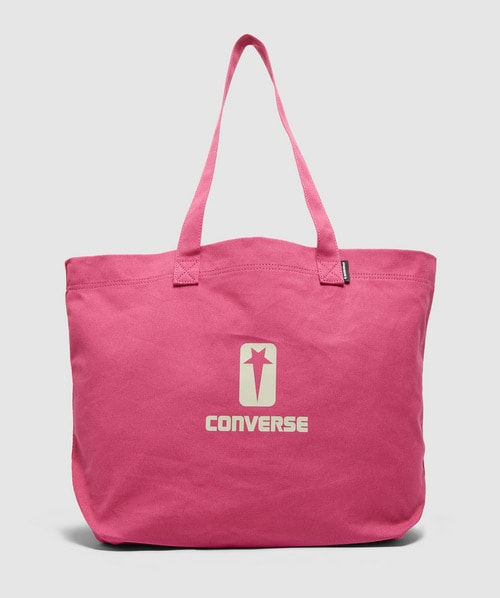 Rick Owens X Converse Drkshdow Tote Bag In Pink