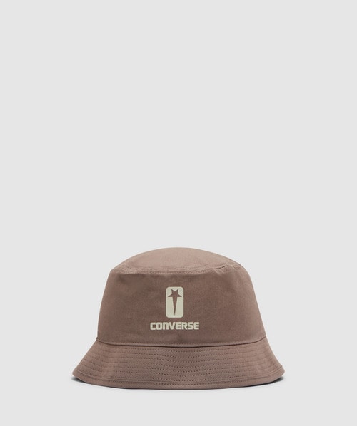 Rick Owens X Converse Drkshdow Bucket Hat In Grey