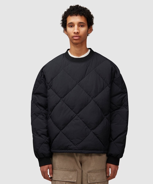 Cole Buxton - Quilted crewneck sweatshirt