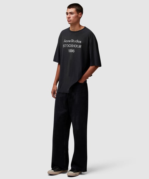 Acne Studios Exford 1996 t-shirt | FADED BLACK | SEVENSTORE