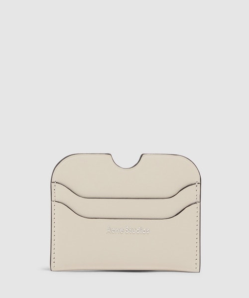 Acne Studios Elmas Cardholder In White/black