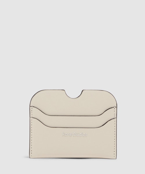 Acne Studios Elmas Cardholder In White/black