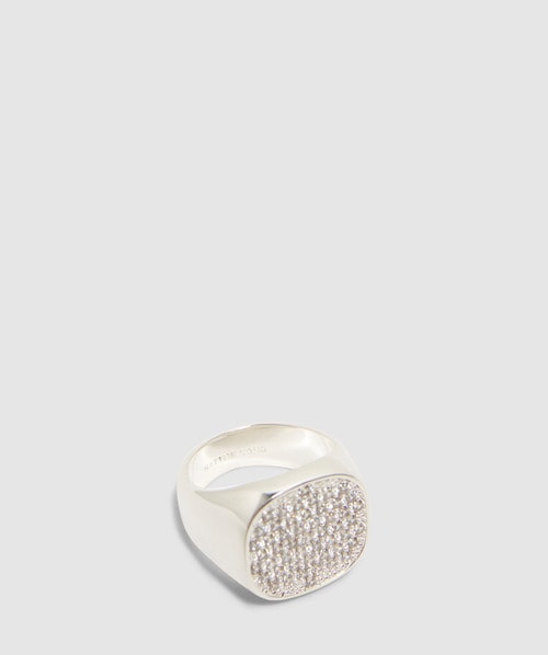 Hatton Labs Lactea signet ring | SILVER | SEVENSTORE