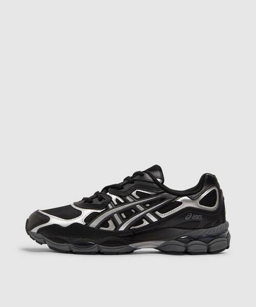 Shop Asics Gel-nyc Sneaker In Black/graphite Grey