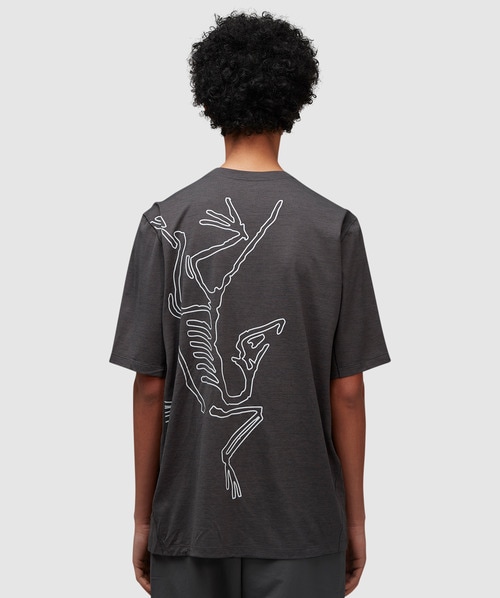 T-shirts Cormac Arc'bird Logo T-shirt In Black Heather