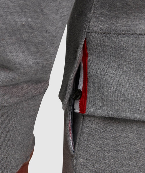 Thom Browne Classic engineered 4 bar sweatshirt | LIGHT GREY