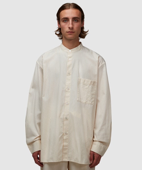 Tekla Fabrics X Birkenstock - Stripes long sleeve shirt