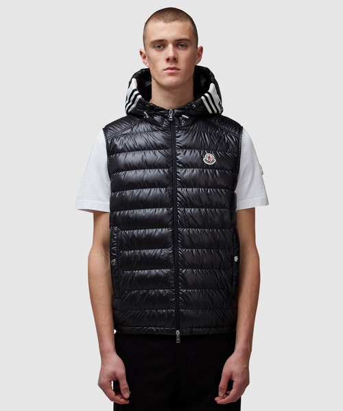 Moncler Clai Down Gilet In Black