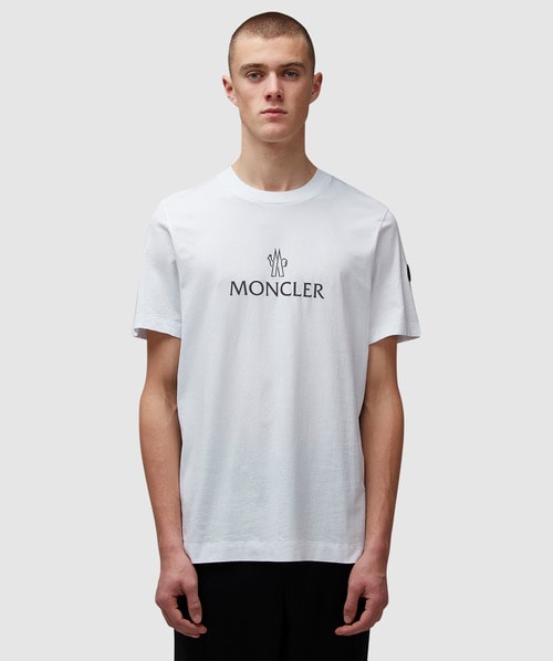 Moncler Grenoble Tri Logo T-shirt In White