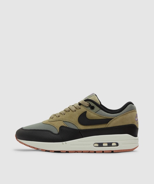 Shop Nike Air Max 1 Sneaker In Dark Stucco/black-phantom