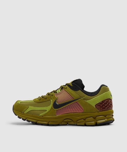 Shop Nike Zoom Vomero 5 Sneaker In Pacific Moss/black-pear