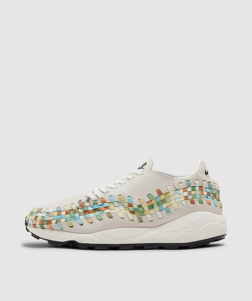 Shop Nike Air Footscape Woven Sneaker In Summit White/black-sail-multi-color