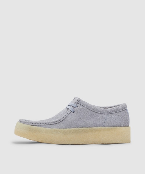 Shop Clarks Originals Wallabee Cup Sneaker In Cloud Grey Sde