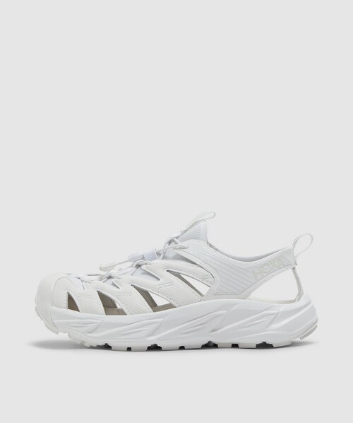 Hoka Hopara Sandal In White/white