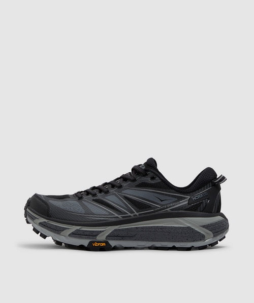 Shop Hoka One One Mafate Speed 2 Sneaker In Black / Castlerock