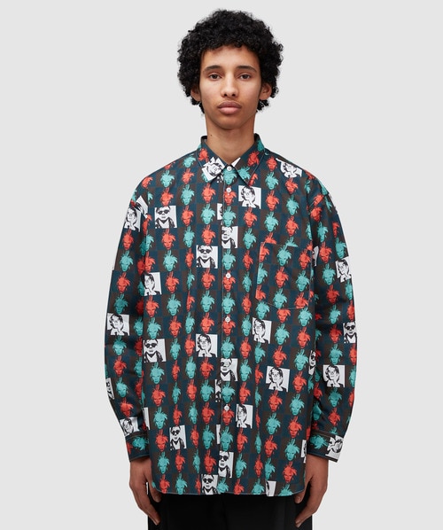 Comme des Garçons SHIRT - Andy Warhol panel shirt