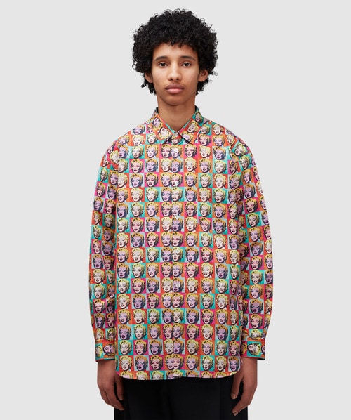 Comme Des Garçons Shirt Shirt In Multi/white