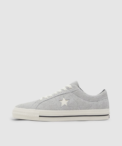 Shop Converse One Star Pro Suede Sneaker In Ash Grey/egret/black